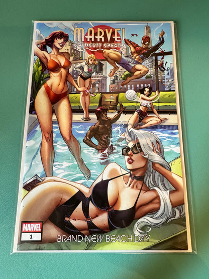 Marvel Swimsuit Special: Brand New Beach Day #1 Wraparound Cover