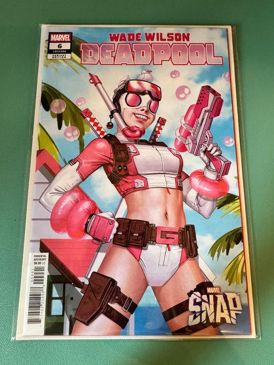 Wade Wilson: Deadpool #6 Inhyuk Lee Marvel Snap 泳裝變體 | 2026 年 7 月 1 日