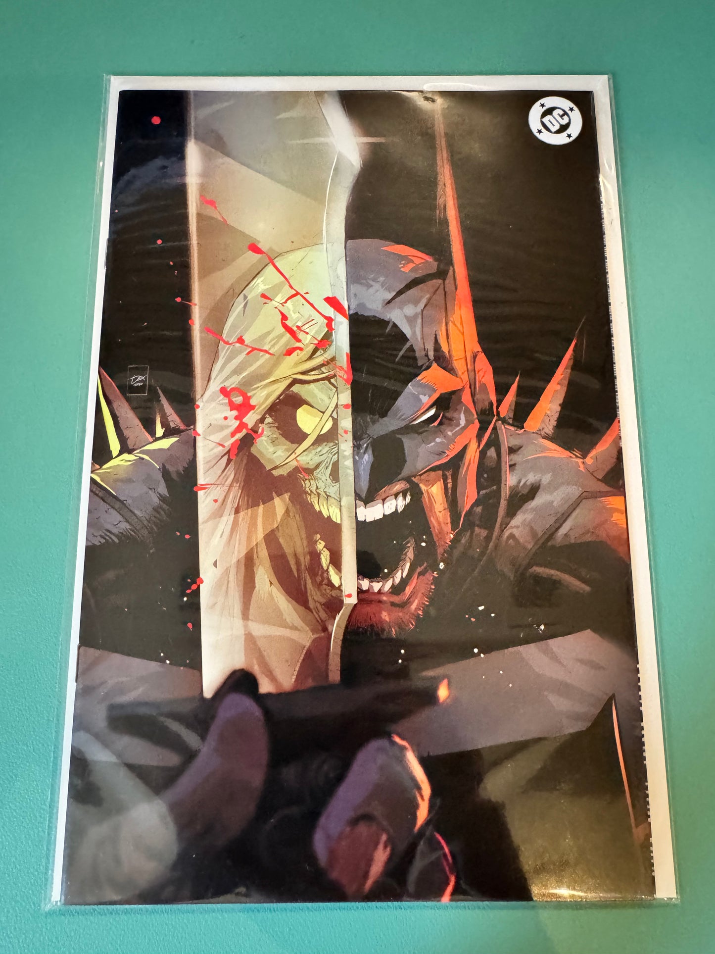 《绝对蝙蝠侠》第21期 DEXTER SOY HEROES CON (独家) 留白变体