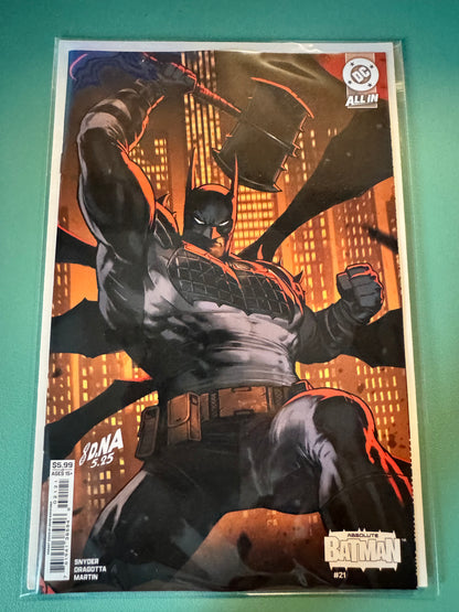 Absolute Batman #21 Cvr B David Nakayama Connecting Card Stock Variant