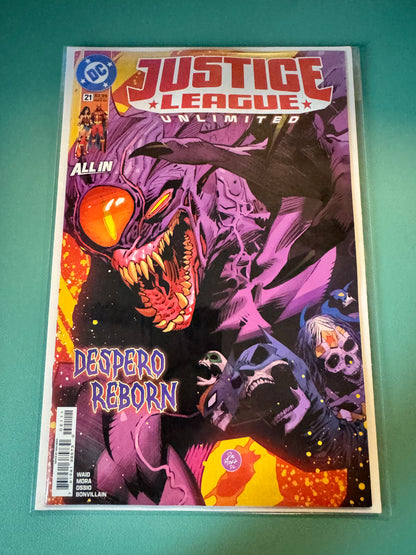 Justice League Unlimited #21 Cover A Dan Mora