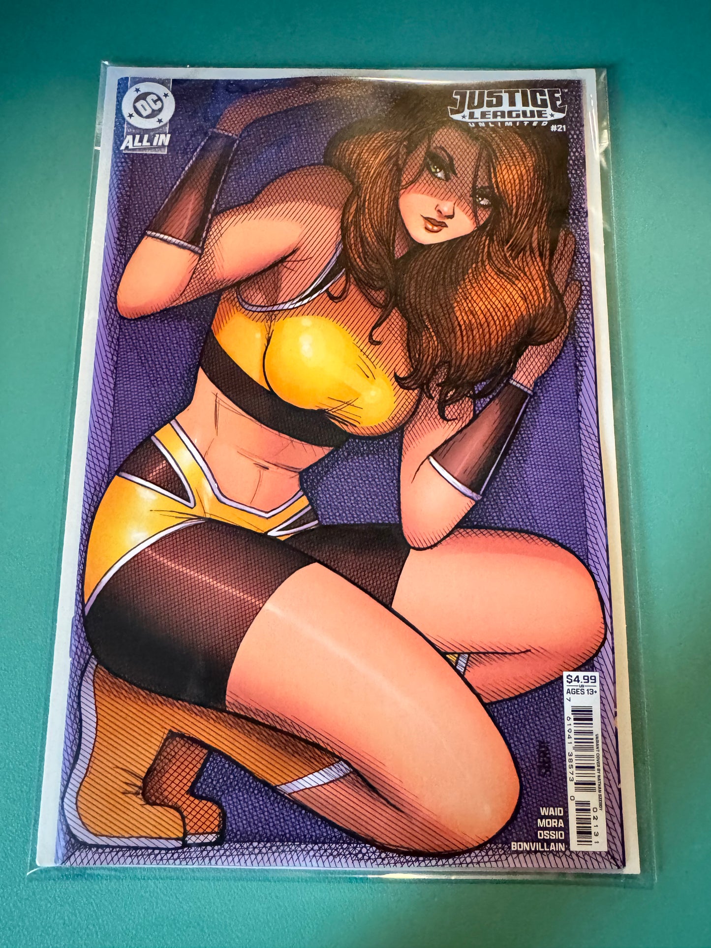Justice League Unlimited #21 Cover C Nathan Szerdy Card Stock Variant