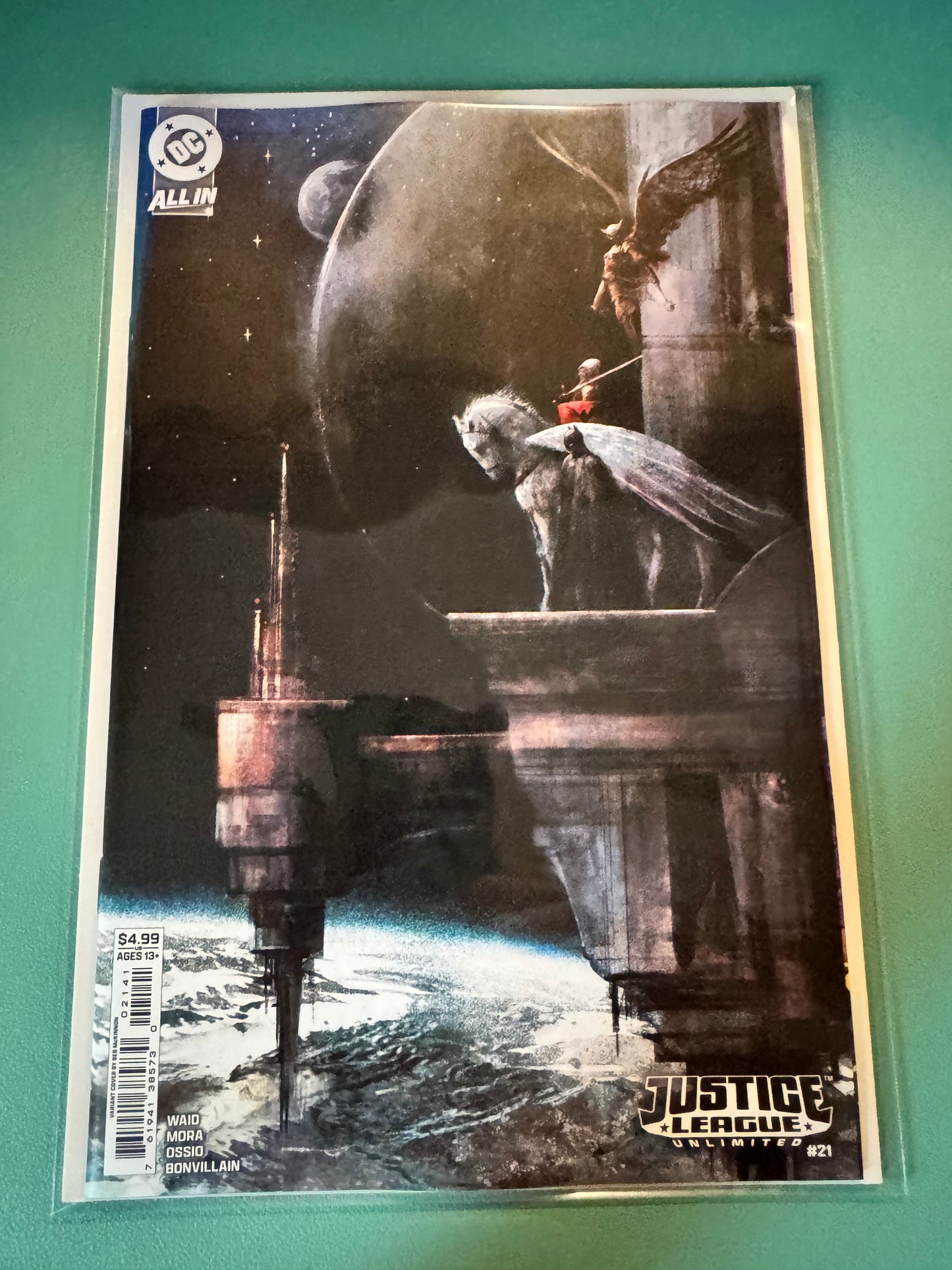 Justice League Unlimited #21 Cover D Seb Mckinnon Card Stock Variant