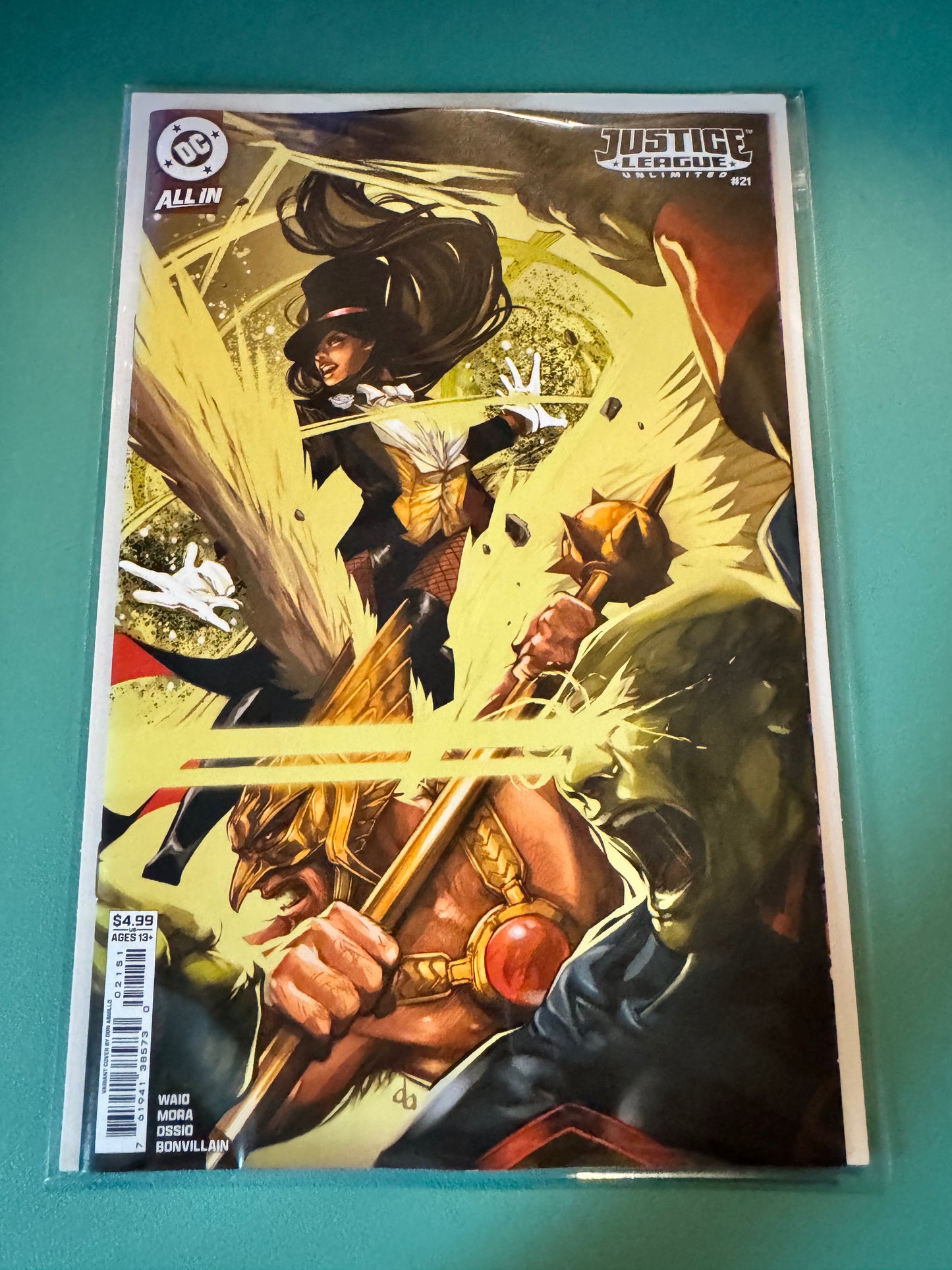 Justice League Unlimited #21 Cover E Don Aguillo Card Stock Variant