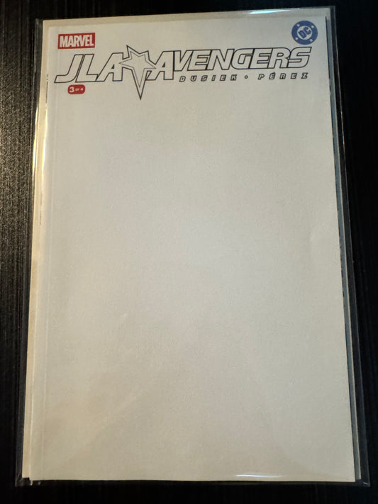 JLA/復仇者聯盟 #3 原版重現空白封面版本 | 2026年7月22日
