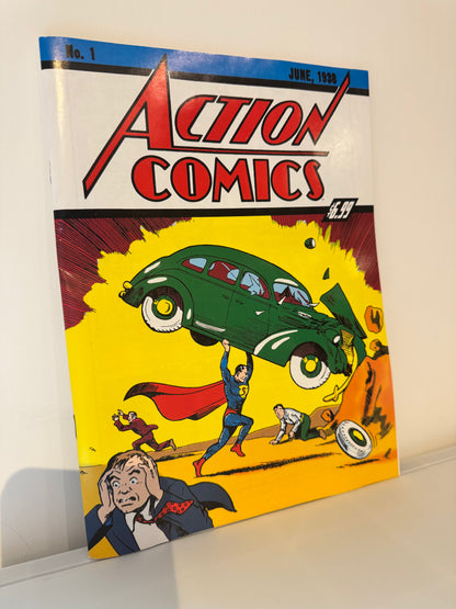 《動作漫畫》#1 復刻版 封面 A Joe Shuster (2026)