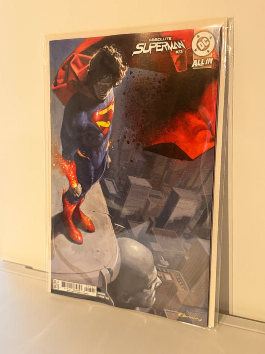 Absolute Superman #23 Cvr D Fabrizio De Tommaso Card Stock Variant