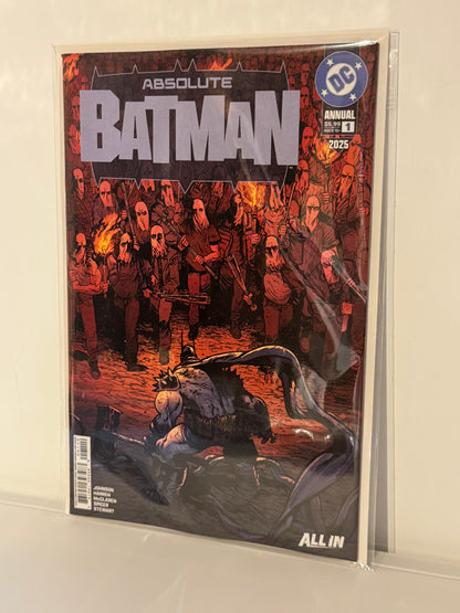 絕對蝙蝠俠 2025 年刊 #1 (獨立刊) 第四刷 封面 A Daniel Warren Johnson