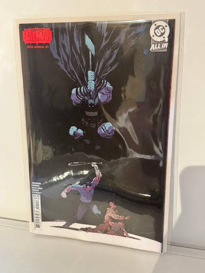 絕對蝙蝠俠2025年年刊#1 (單刊) 第四版封面B Daniel Warren Johnson 卡紙變體