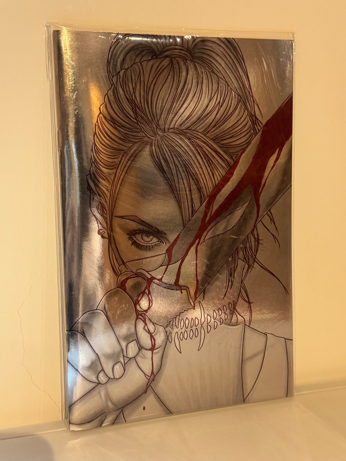 Something Is Killing The Children #1 Sanctum Sanctorum Comics Jenny Frison Black & White Foil Virgin Variant Mena Region Limited Edition