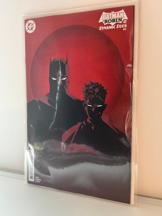 Batman & Robin Year One 動態二人組 #2 (共 12 期) D 變體封面 Adrian Gutierrez 厚磅卡紙