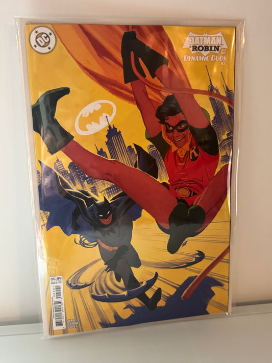 Batman & Robin Year One Dynamic Duos #2 (共12集) 封面 B David Talaski 卡紙變體