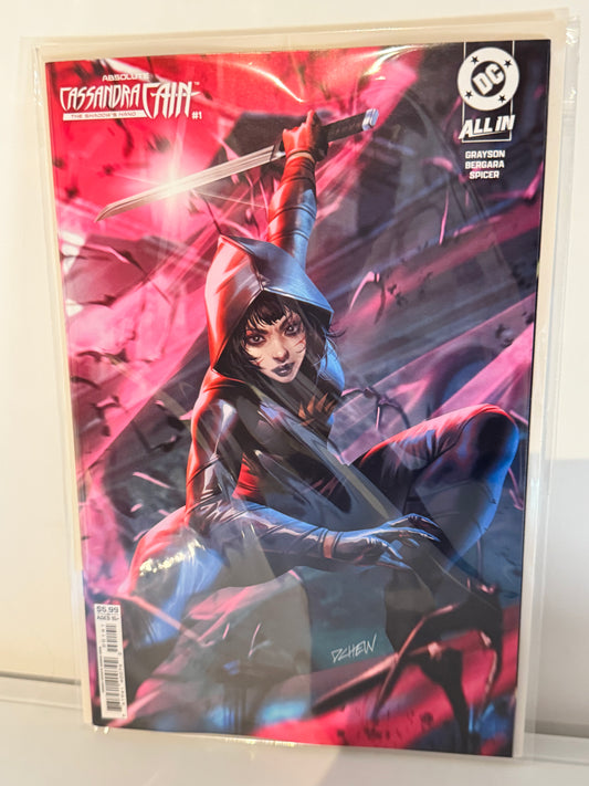 絕對卡珊德拉凱恩：陰影之手 #1 (一次性刊) 封面D Derrick Chew 硬卡紙變體 | 2026年9月15日