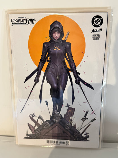 《Absolute Cassandra Cain: The Shadows Hand》#1（單篇完結）Cvr C Inhyuk Lee 卡紙封面變體版