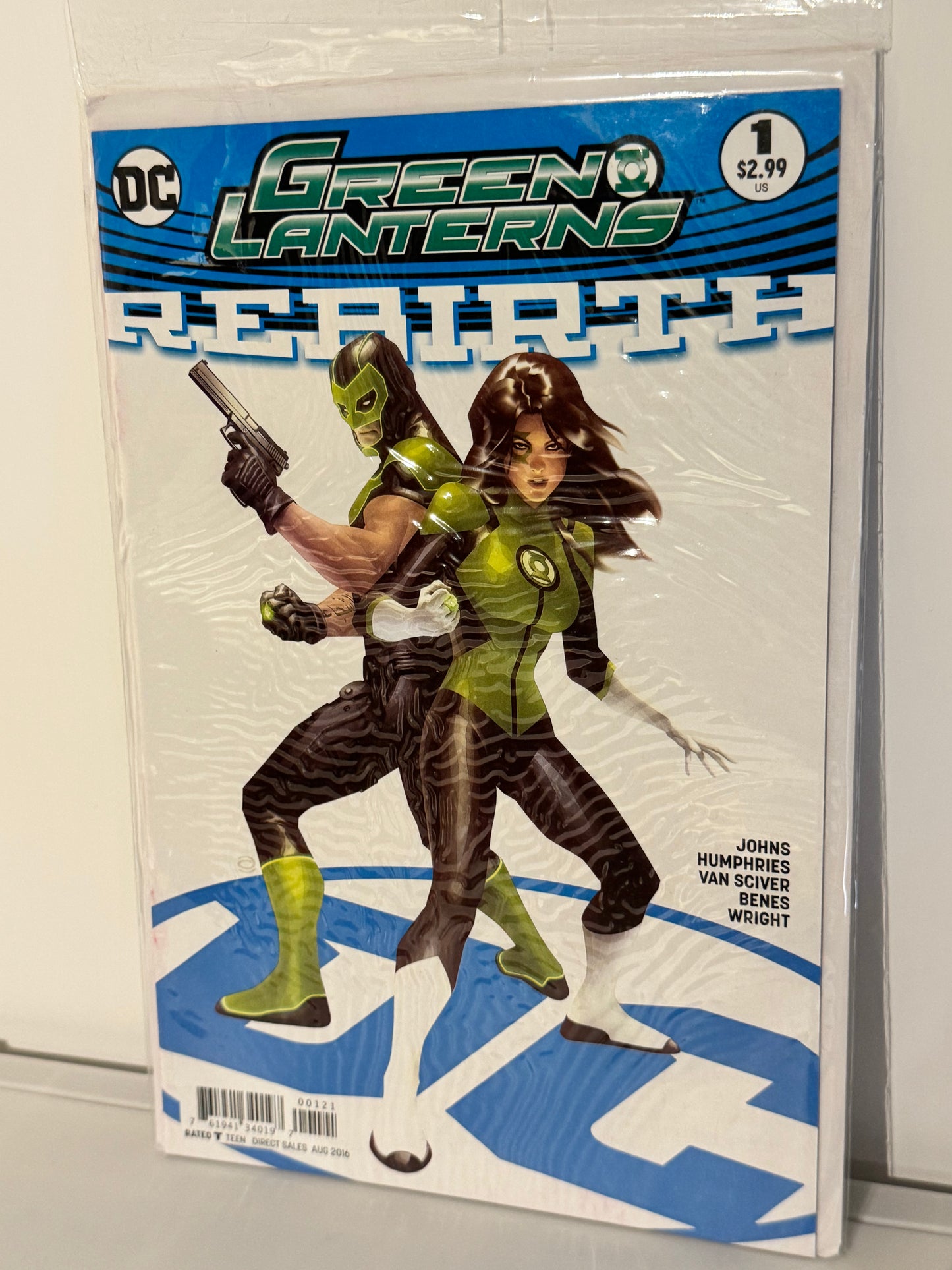 Green Lanterns: Rebirth #1 Alex Garner Variant (2016)