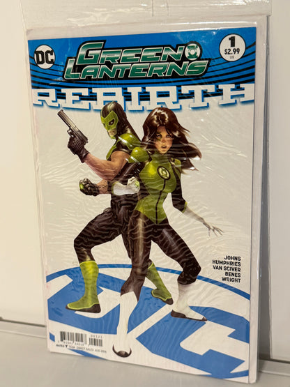 Green Lanterns: Rebirth #1 Alex Garner Variant (2016)