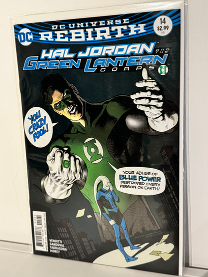Hal Jordan and the Green Lantern Corps #14 Kevin Nowlan Variant (2017)