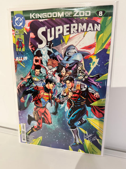 Superman #42 Cvr A Lucas Meyer Connecting (Kingdom of Zod)