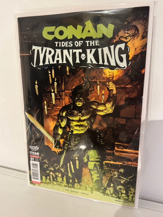 Conan The Barbarian Tides of The Tyrant King #1 (of 4) Cvr C Gerardo Zaffino Var (MR)