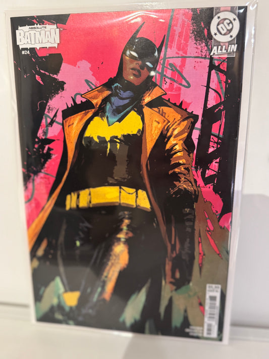 Absolute Batman #24 Cvr D Sozomaika Card Stock Var