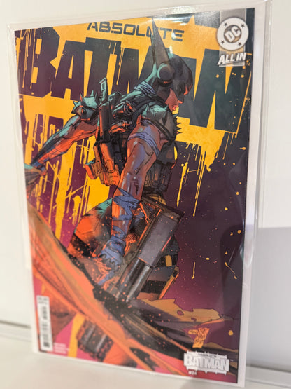 Absolute Batman #24 封面 B Clay Mann 卡紙變體版