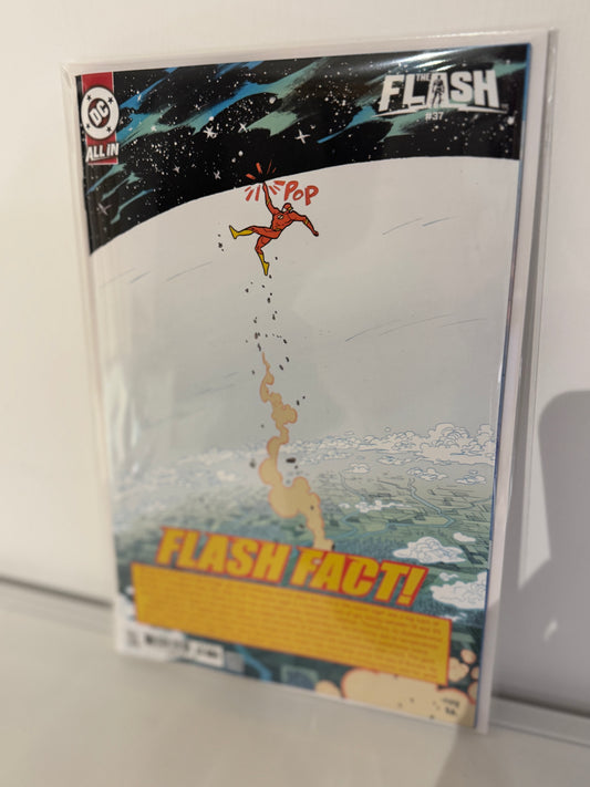 Flash #37 Cvr C Juni Ba Card Stock Variant