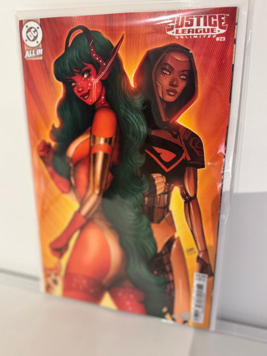 Justice League Unlimited #23 Cvr C Nathan Szerdy Card Stock Variant