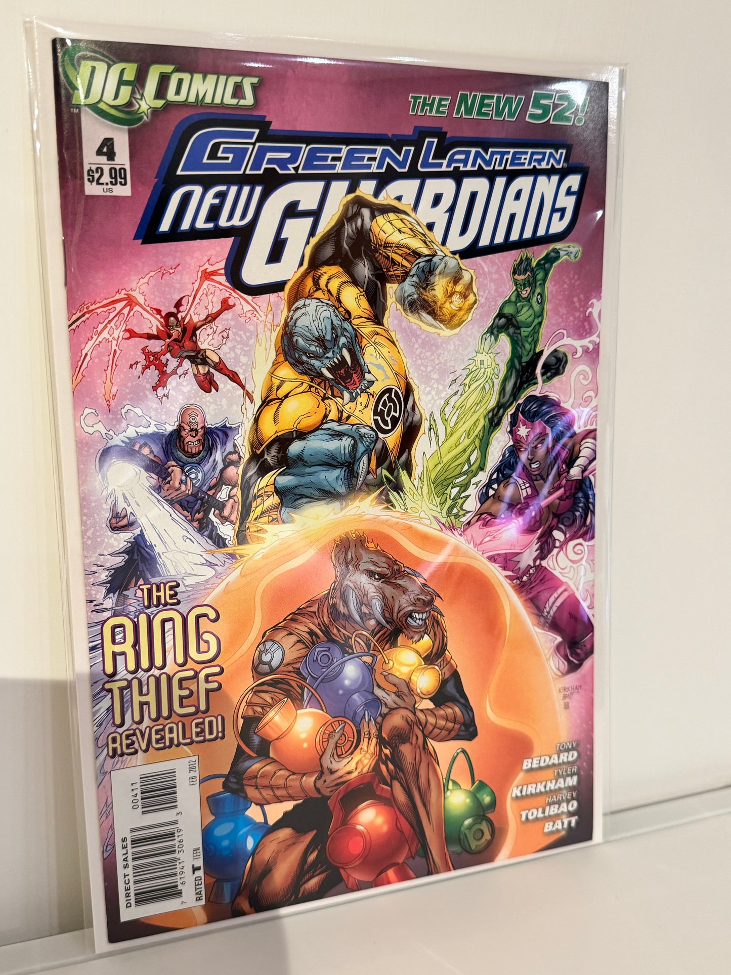 Green Lantern: New Guardians #4 (2011)