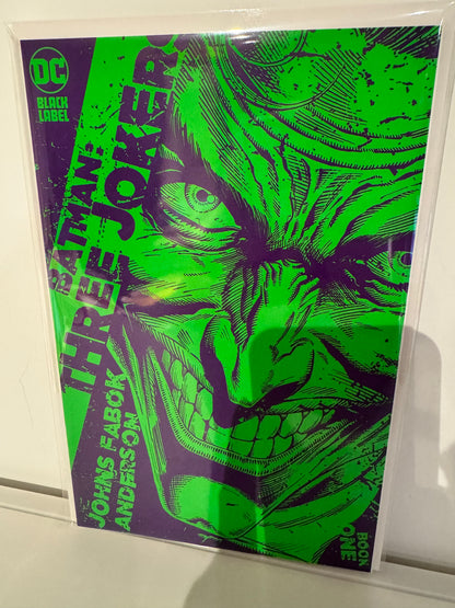 Batman: Three Jokers #1 1:25 Jason Fabok Green Variant