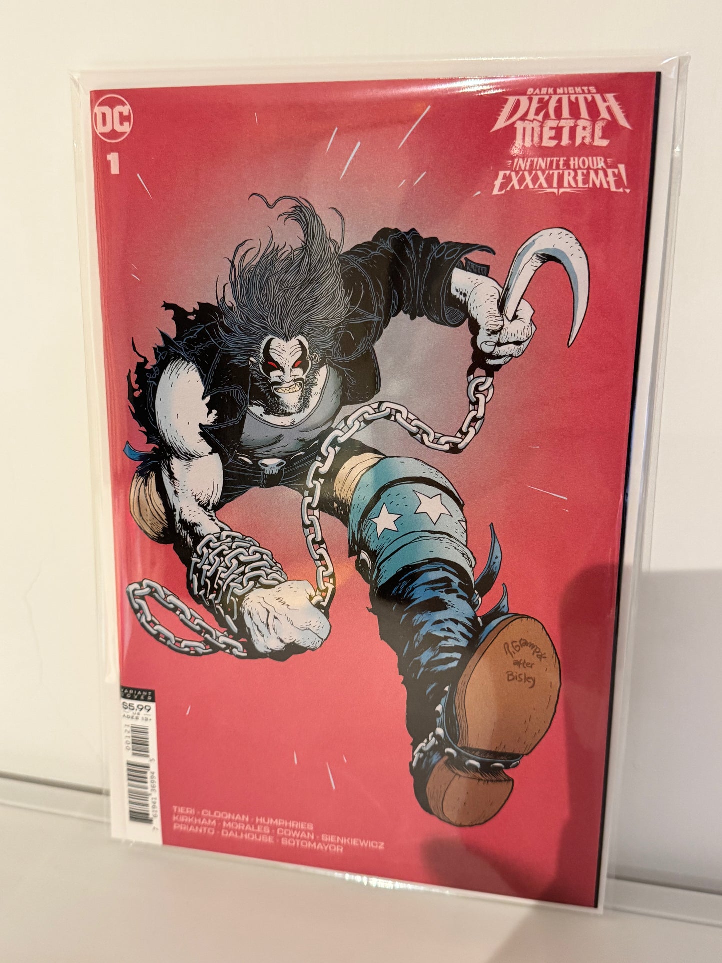 Dark Nights: Death Metal – Infinite Hour Exxxtreme! #1 Cover B 1:25 Rafael Grampá Variant