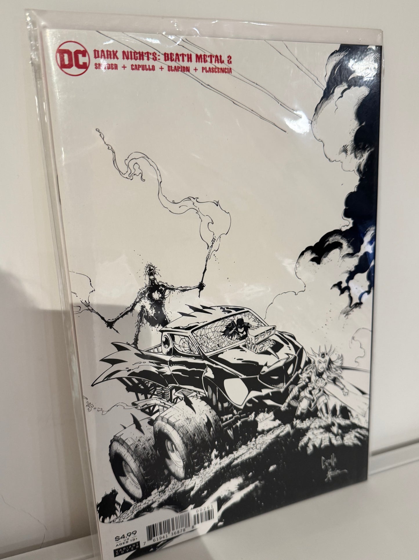 Dark Nights: Death Metal #2 1:100 Greg Capullo Black & White Variant