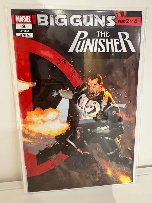 Punisher #8 Josemaria Casanovas 4-Part Connecting Variant [BG]