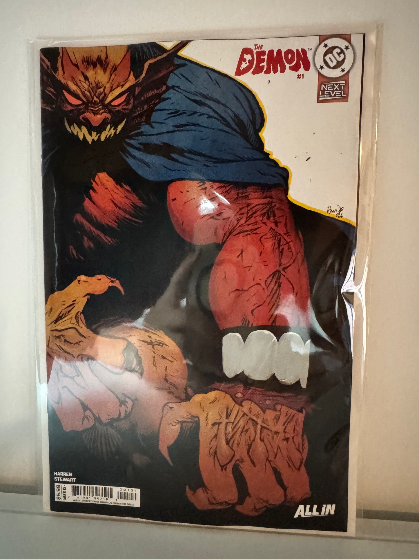 Demon #1 Cvr B Daniel Warren Johnson Card Stock Var