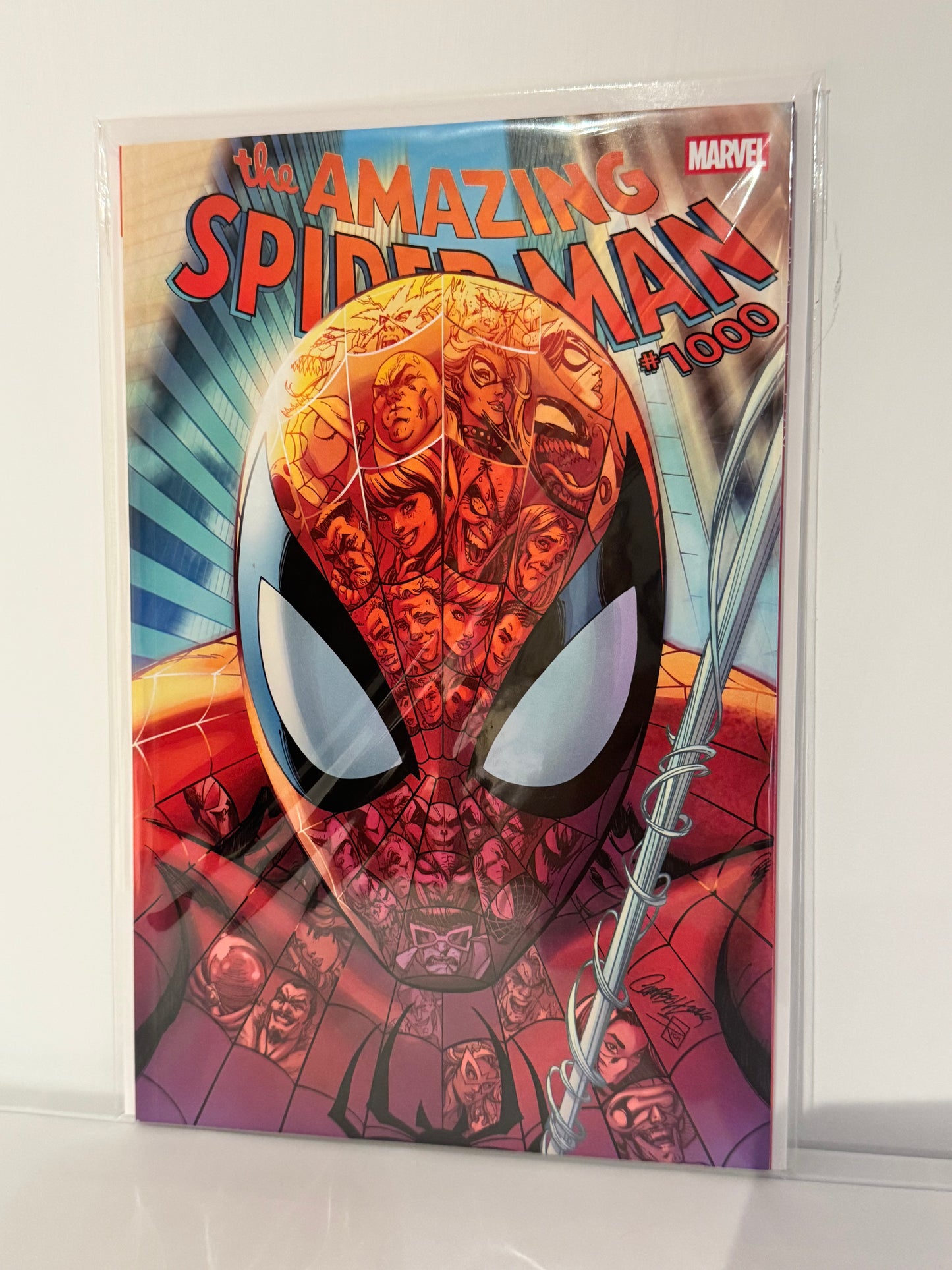 《超凡蜘蛛侠》第1000期 J. Scott Campbell 变体封面版