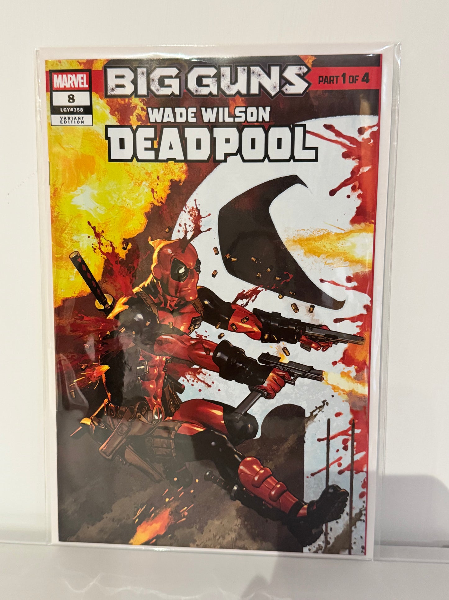 Wade Wilson: Deadpool #8 Josemaria Casanovas 四格連圖變體封面 [BG]