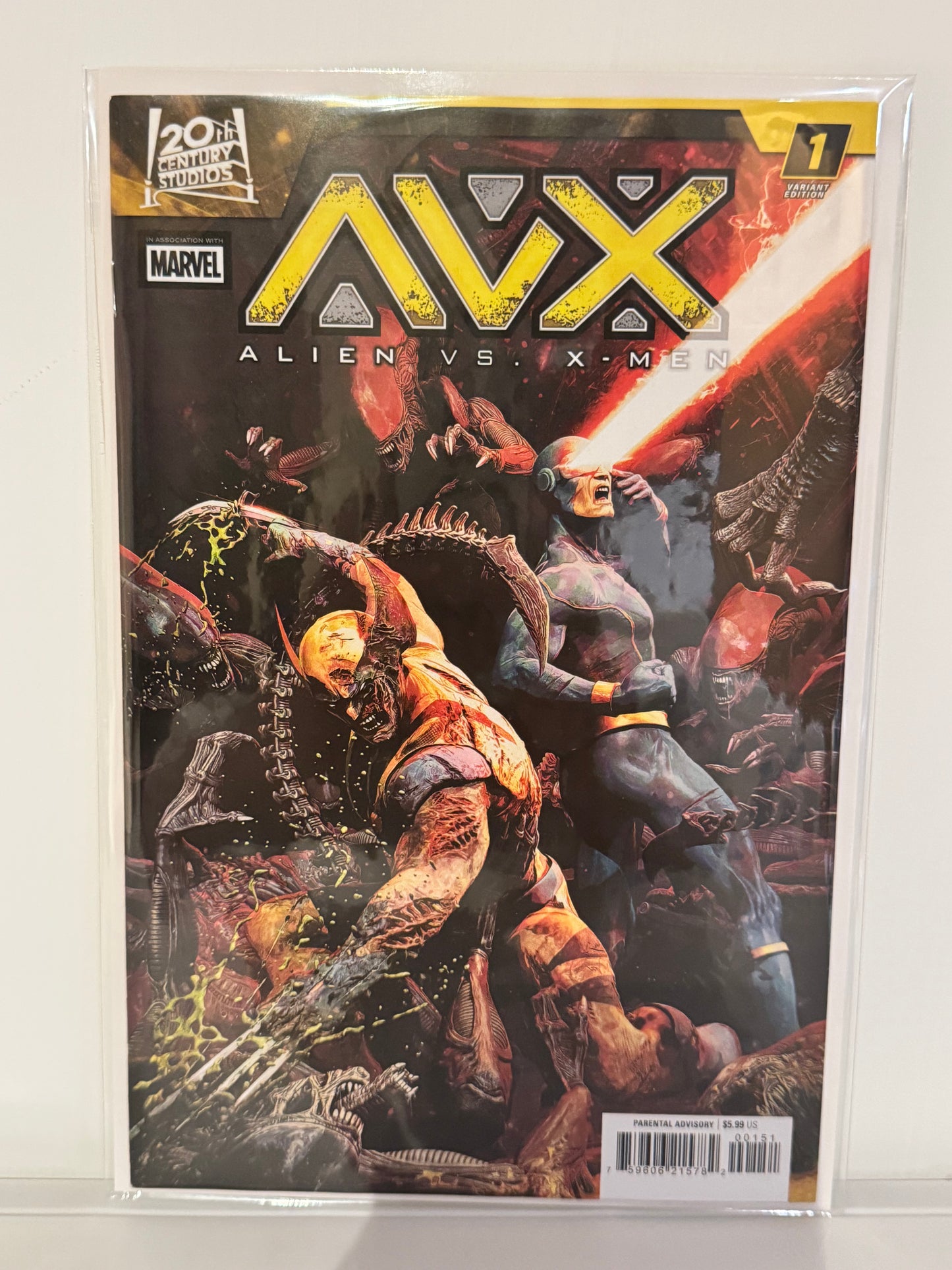 Alien vs. X-Men #1 Bjorn Barends Variant