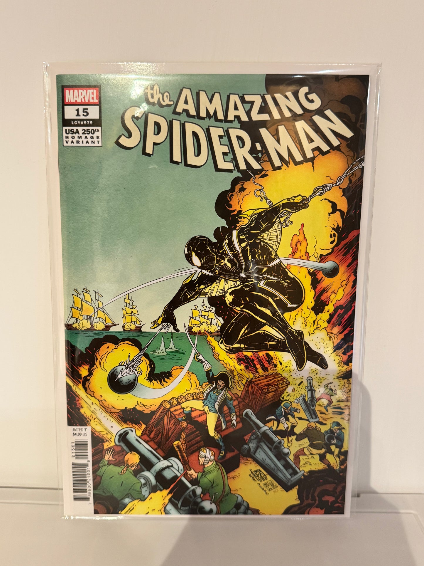 Amazing Spider-Man #15 Giuseppe Camuncoli 250th Homage Variant