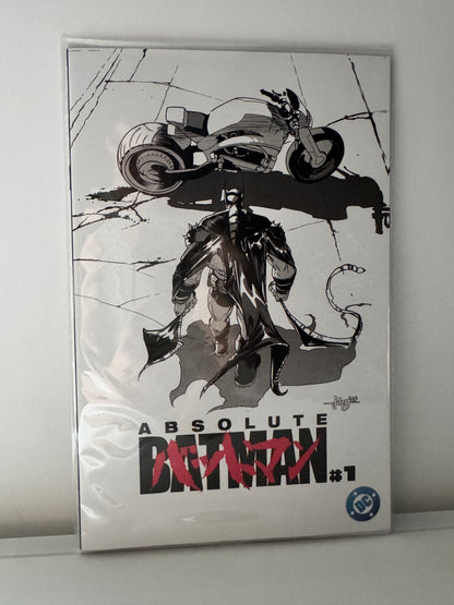 ABSOLUTE BATMAN #1 JAVIER FERNANDEZ B/W JAPAN EDITION 2026 (EXCLUSIVE)