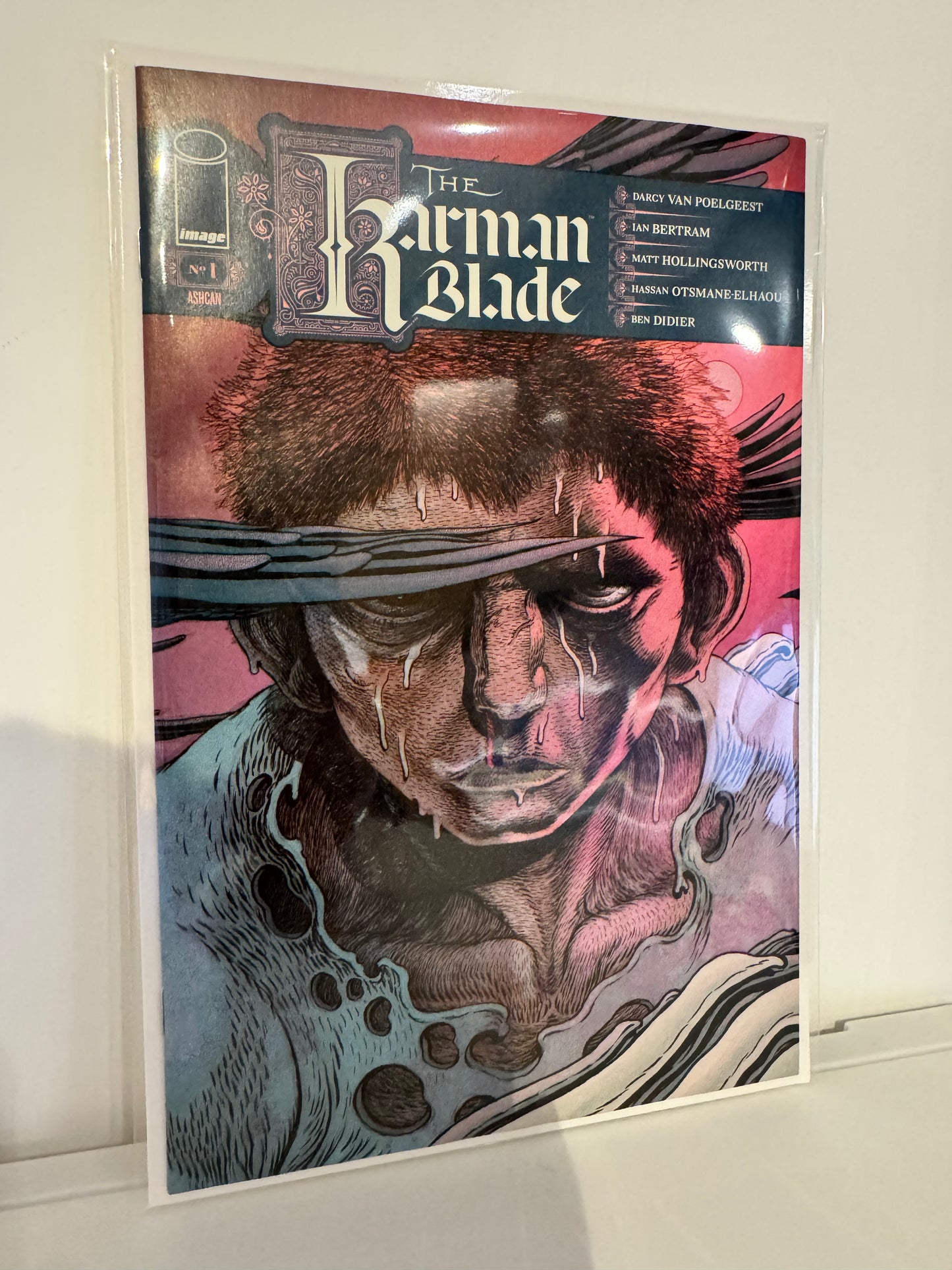 The Karman Blade Ashcan #1 Ian Bertram Wraparound Variant