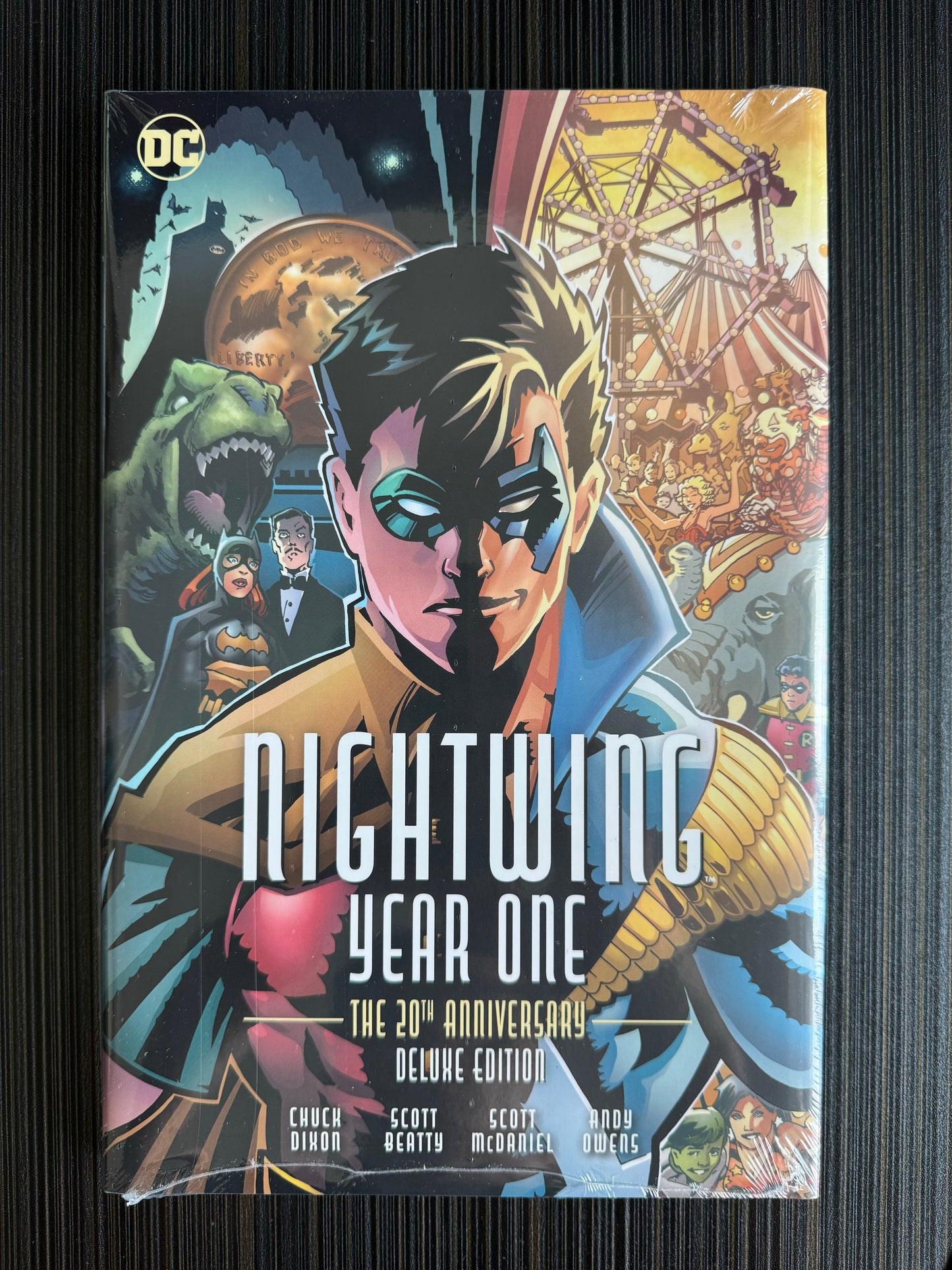 Nightwing Year One 20th Anniversary Deluxe Edition Hardcover Book Market Scott Mcdaniel Edition