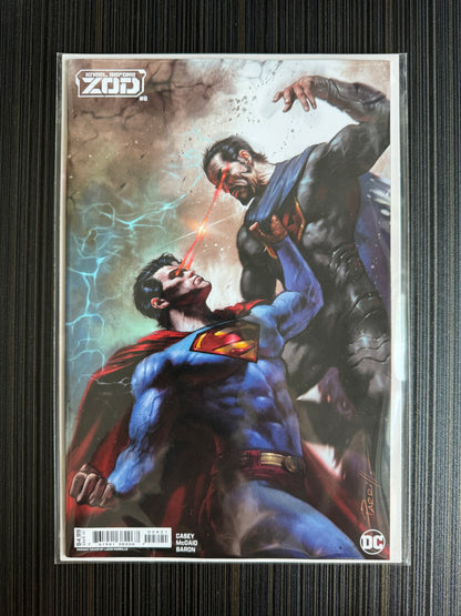 Kneel Before Zod #8 (of 8) Cover B Lucio Parrillo Card Stock Variant