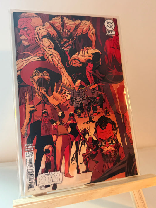 Absolute Batman #25 Cvr H Nick Dragotta 左侧连载卡纸变体 | 2026年10月27日