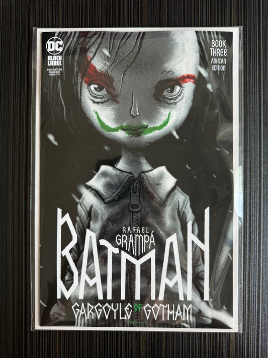 Batman Gargoyle of Gotham #3 SDCC 2024 Exclusive Ashcan Special Edition