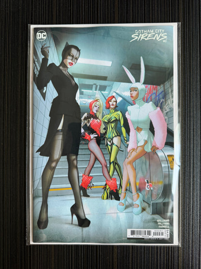 Gotham City Sirens #2 (of 4) Cover B W Scott Forbes Card Stock Variant | 13 August 2024