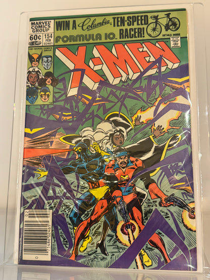 Uncanny X-Men #154 (1981) Newstand