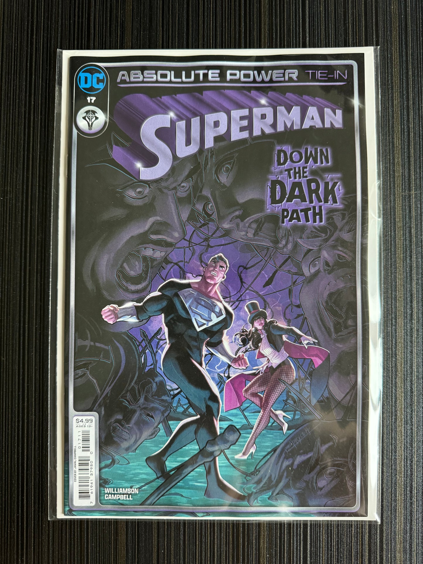 Superman #17 Cover A Jamal Campbell (Absolute Power)