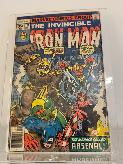 Iron Man #114 (1978) Newsstand