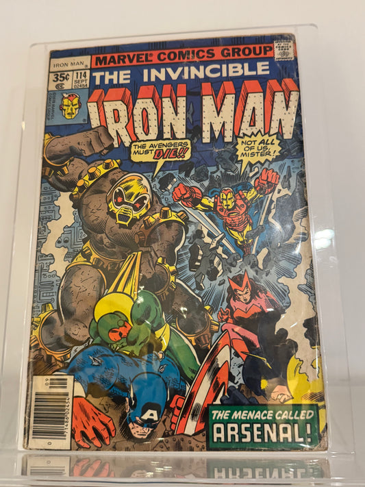 Iron Man #114 (1978) Newsstand