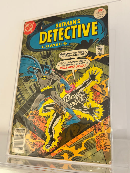 Detective Comics #470 (1977) Newsstand - Key Issue! 1st appearance of Silver St. Cloud!