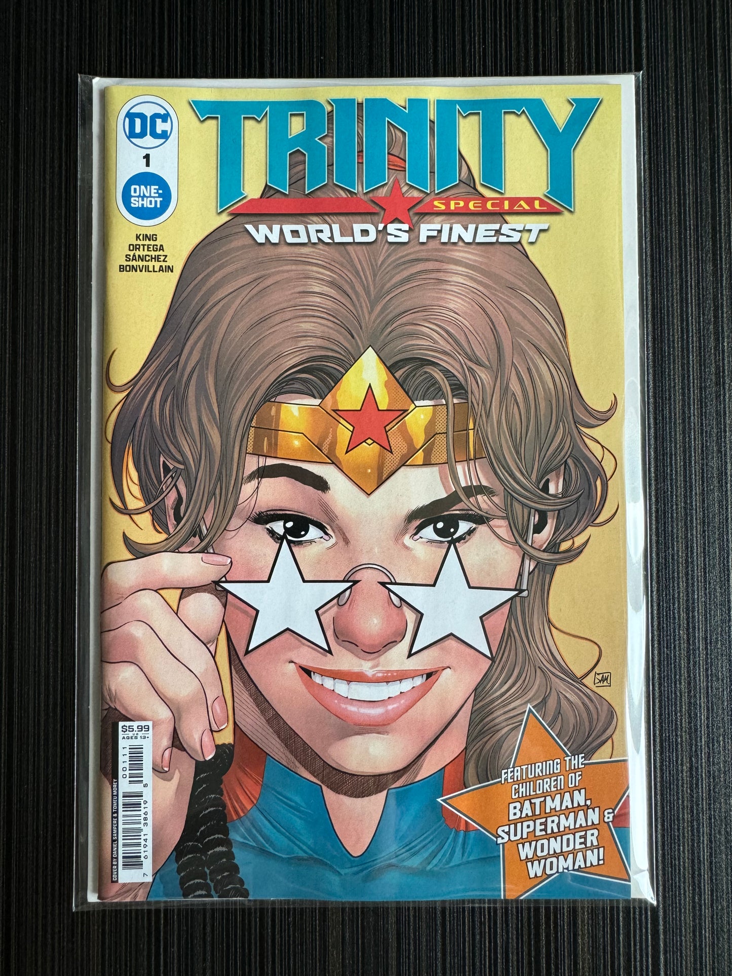 Trinity Special Worlds Finest #1（一次）封面 A Daniel Sampere